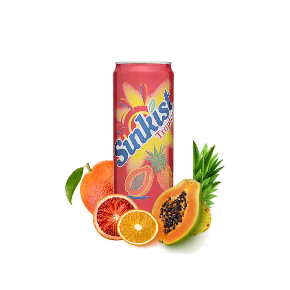 Sunkist Tropical 33cl