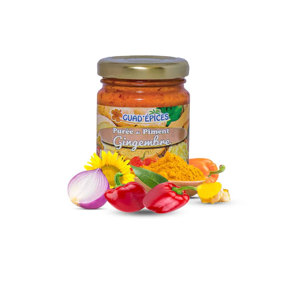 Purée de Piment Gingembre GuadEpices 90g