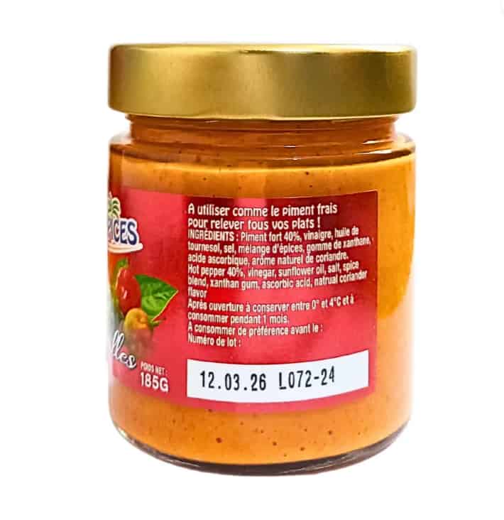 Purée de Piment Antilles GuadEpices
