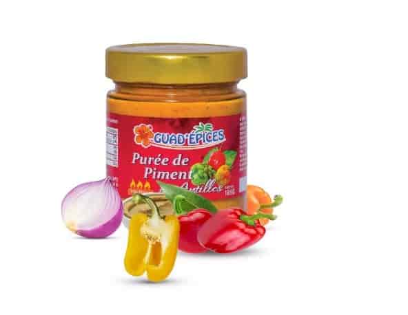 Purée de Piment Antillais GuadEpices 185gg