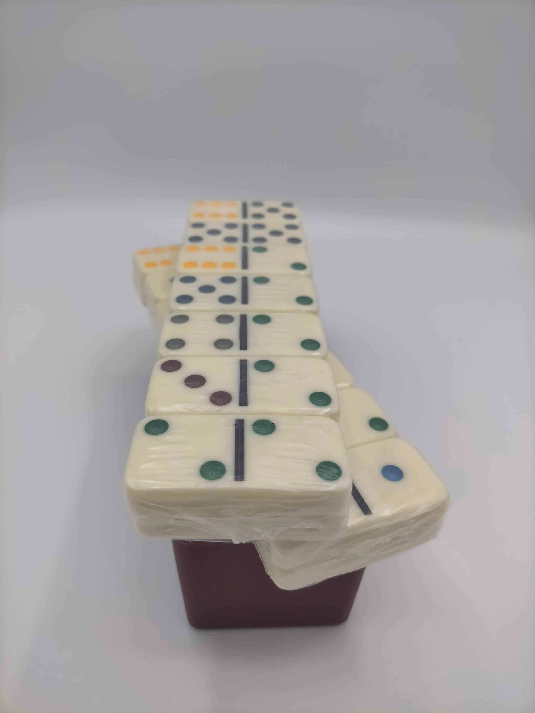 Jeux de domino de couleurs double six