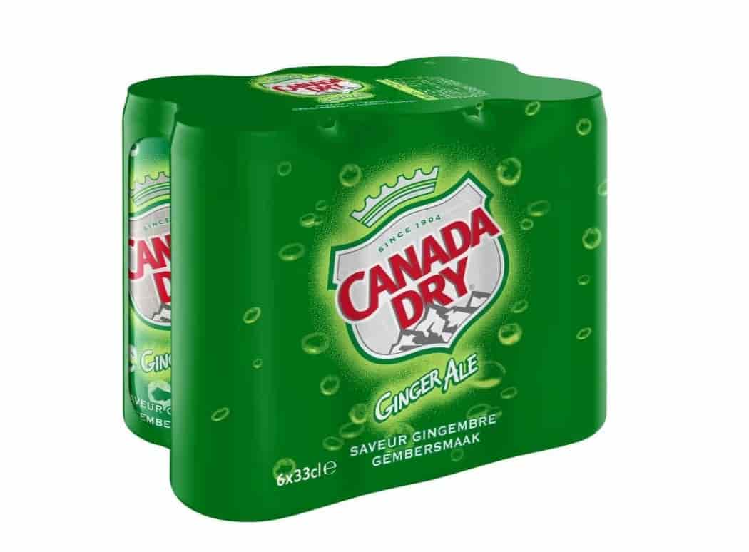 Canada Dry original Ginger ale 6x33cl