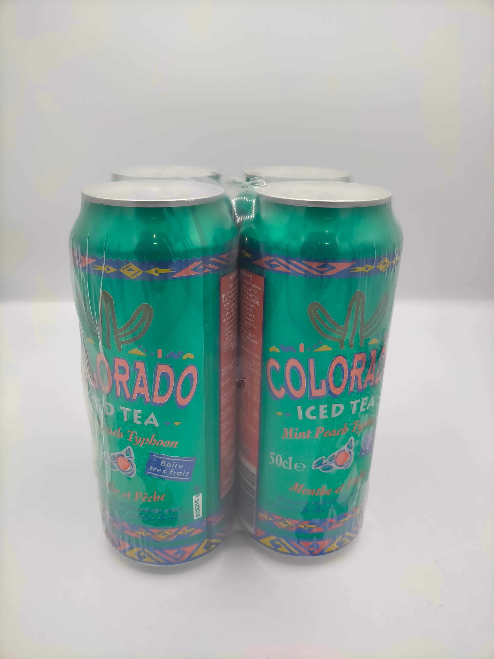 Colorado menthe pèche 4x50