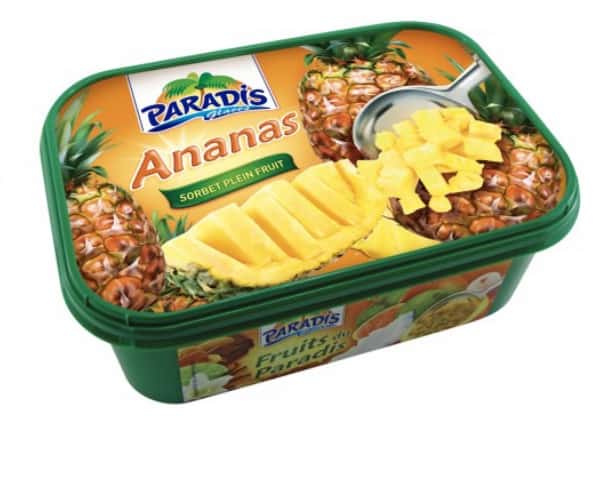 Paradis Glaces Ananas