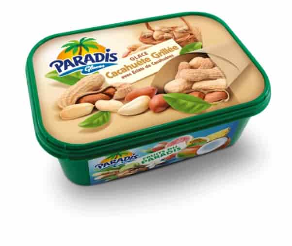 Paradis Glaces Cacahuète Grillée