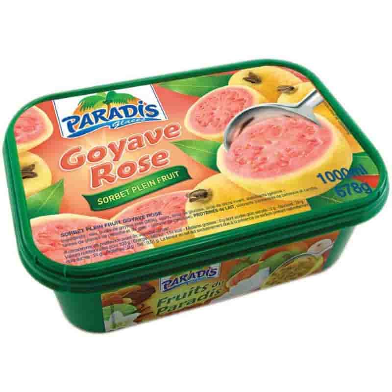 Paradis Glaces Goyave Rose 1l