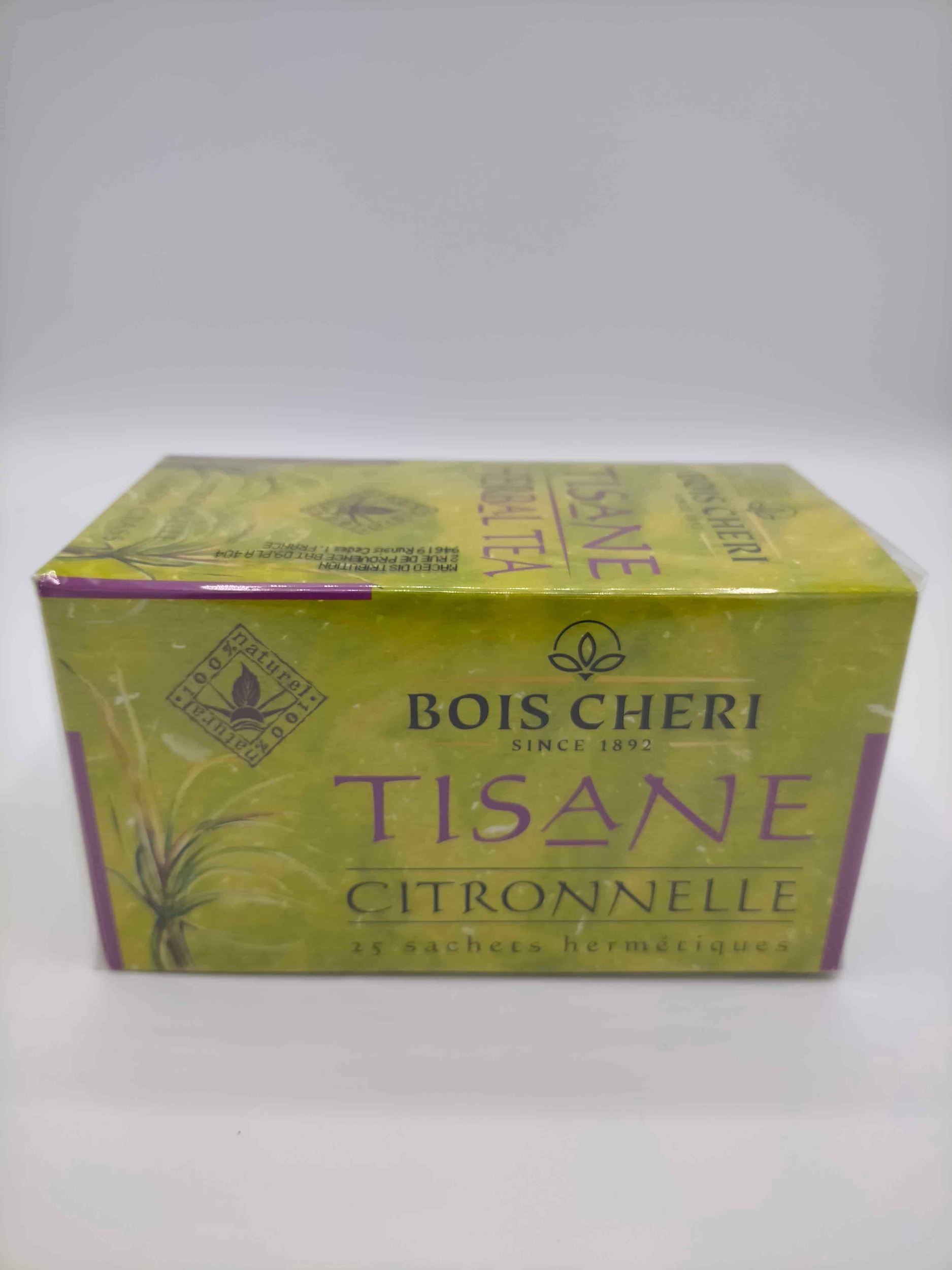 Bois Cheri Tisane citronnelle