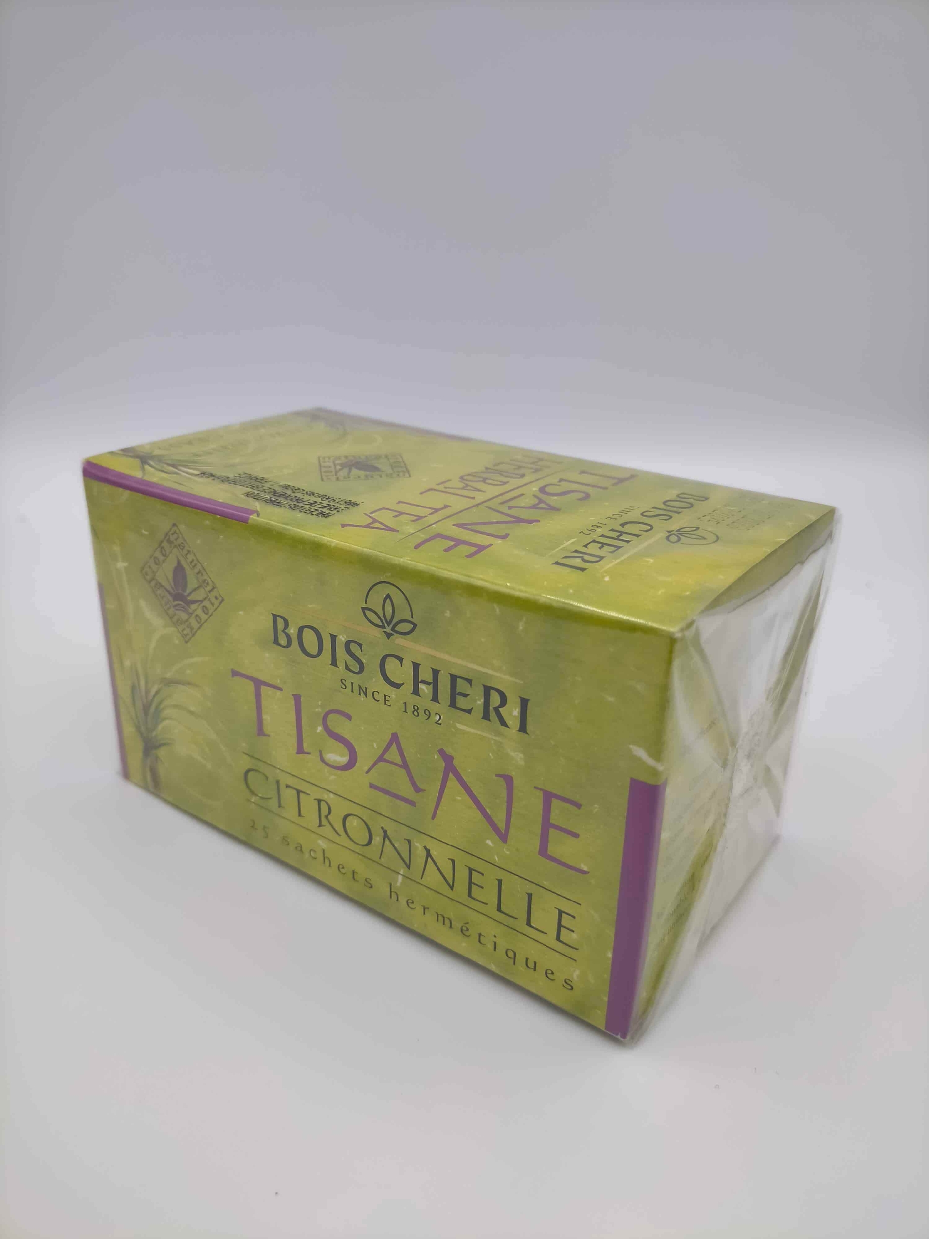 Bois Cheri Tisane citronnelle 25