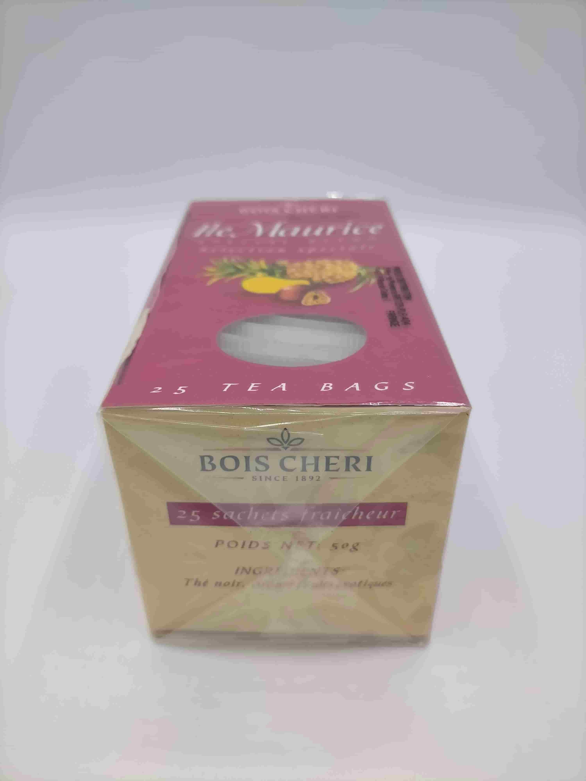 Bois Cheri Thé fruits exotiques 25x