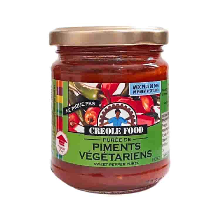 Purée de Piment Végétarien Créole Food