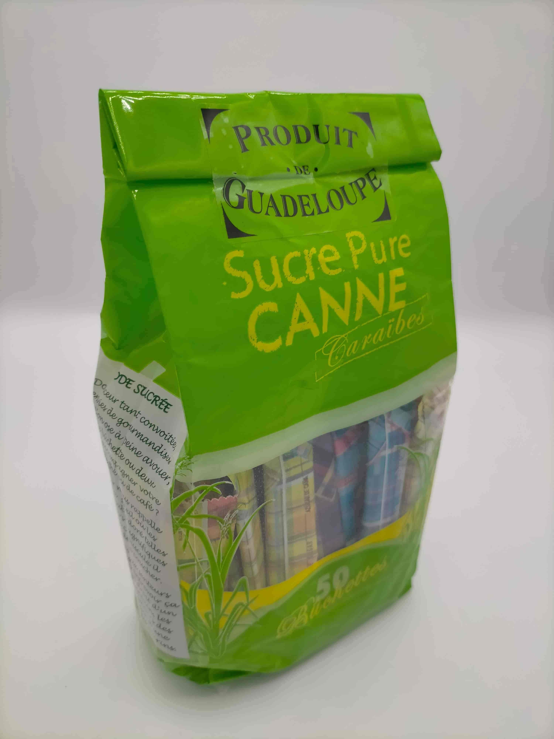 Sucre de Canne Gardel en buchettes Vert 50x5g