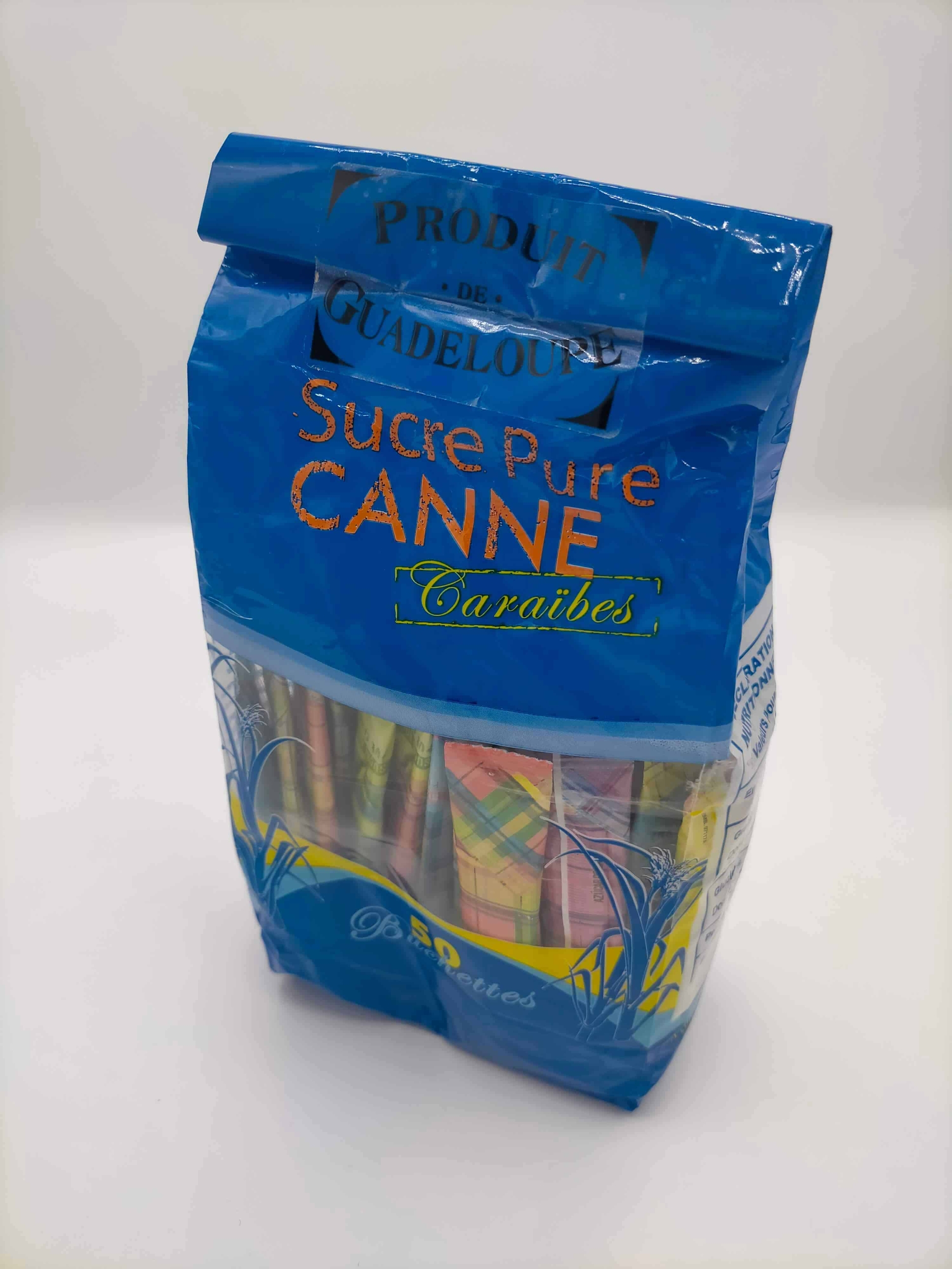Sucre de canne Gardel en buchettes bleu 50x5g