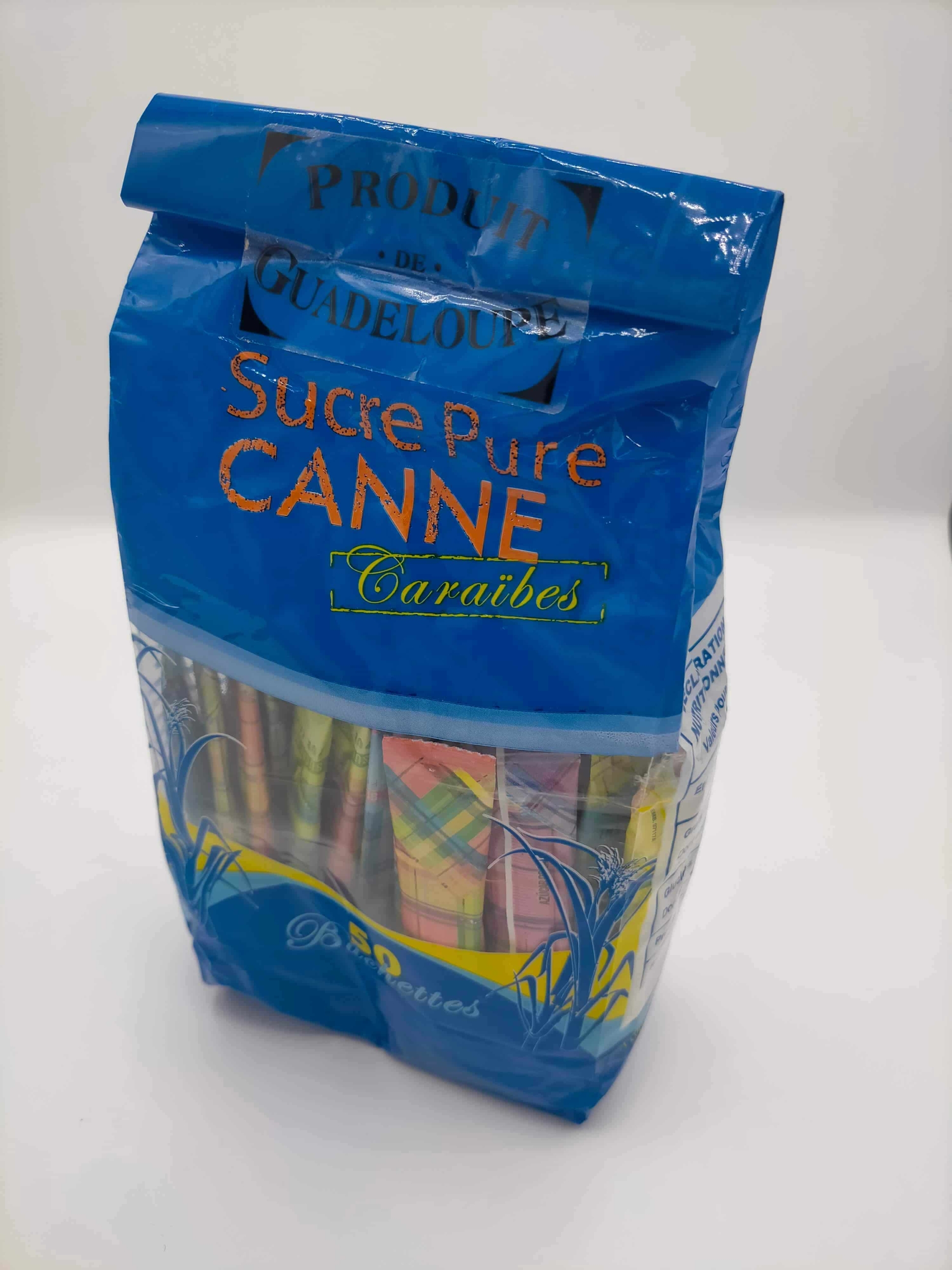 Sucre de canne Gardel en buchettes bleu 50x5g 250g