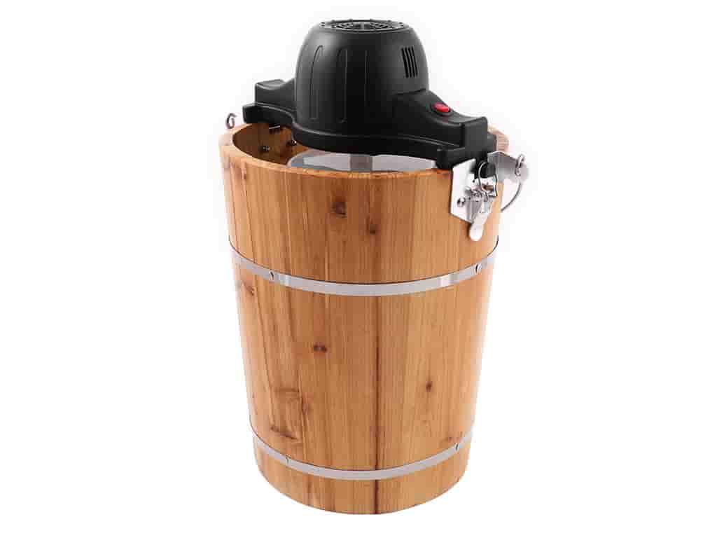 Sorbetière électrique en bois 5.5