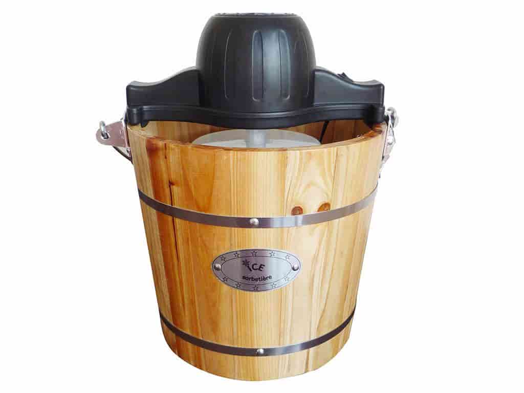 Sorbetière électrique en Bois 3