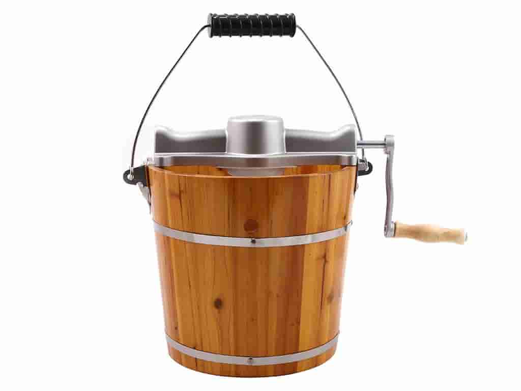 Sorbetière électrique en Bois7