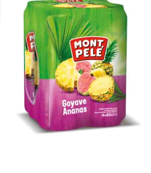 Mont Pelé Jus Goyave Ananas 4x50cl