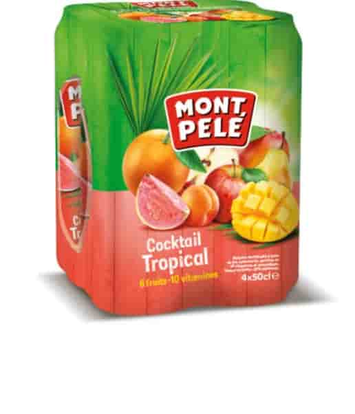 Mont Pelé Jus Cocktail tropical 4x50cl