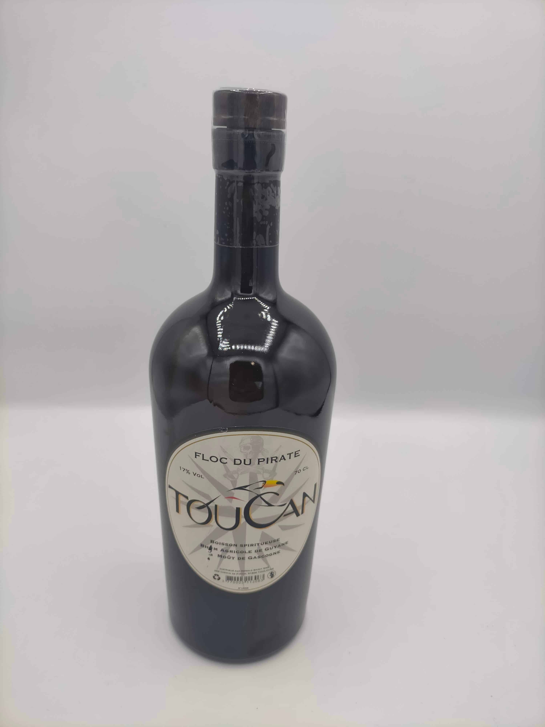 Toucan rhum le floc du pirate 70cll