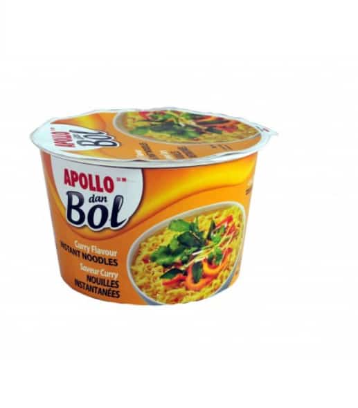 Nouilles dan bol Curry Apollo 85g