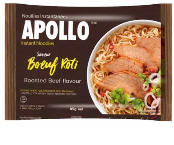 Nouilles Bœuf Rôti Apollo 85g