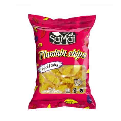 Chips de banane Pimentée Samai avec fenêtre