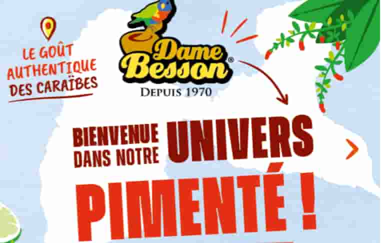 Sauce Creoline forte Dame Besson 320gg