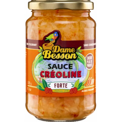 Sauce Creoline forte Dame Besson 320g