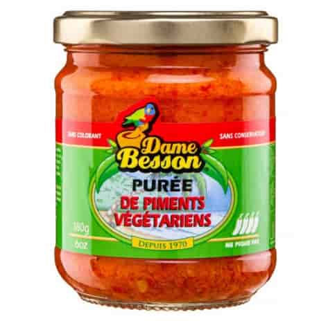 Purée de piment végétarien Dame Besson 180g