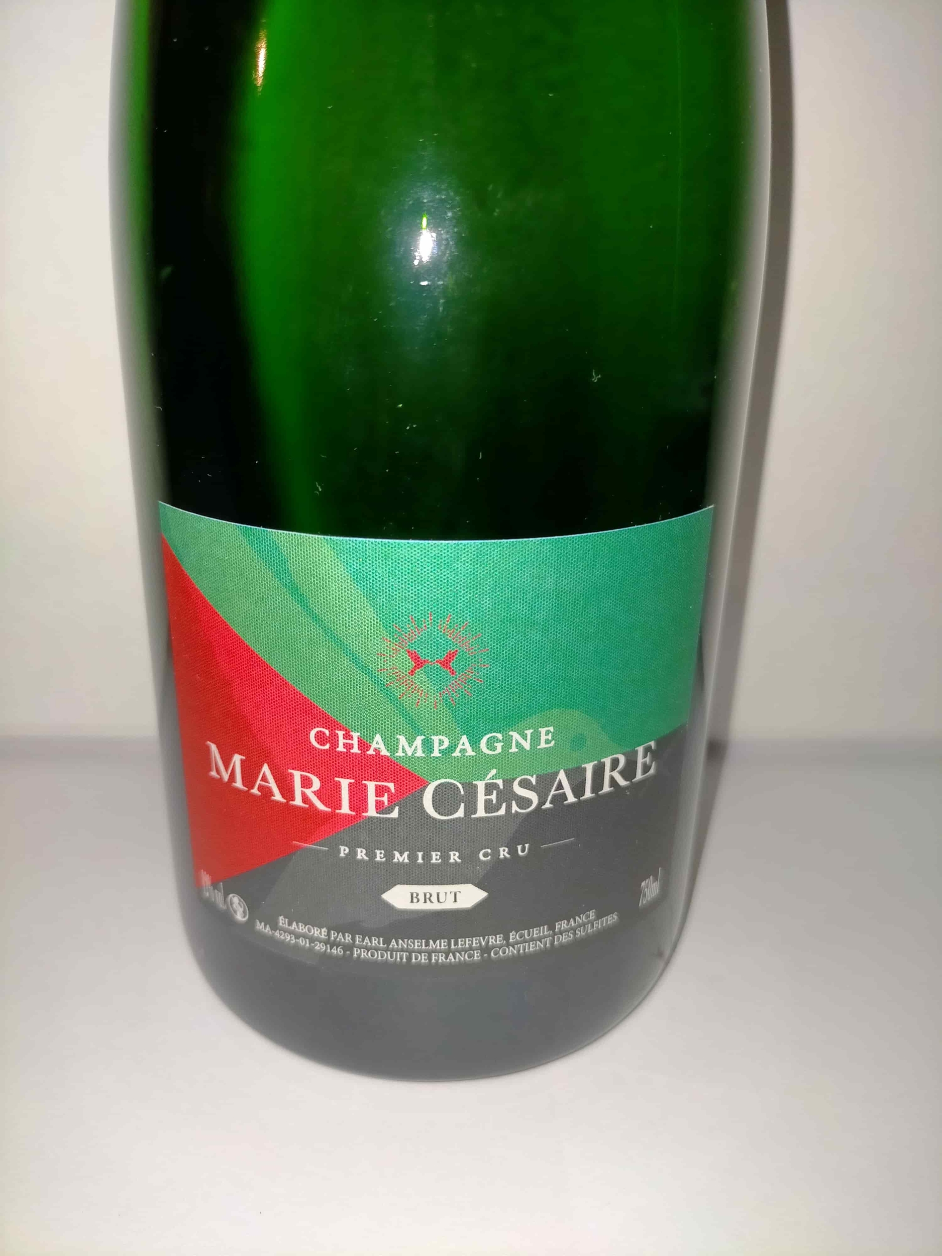 Champagne Marie Césaire Brut Premier Cru Drapeau Madinina 972 75cl