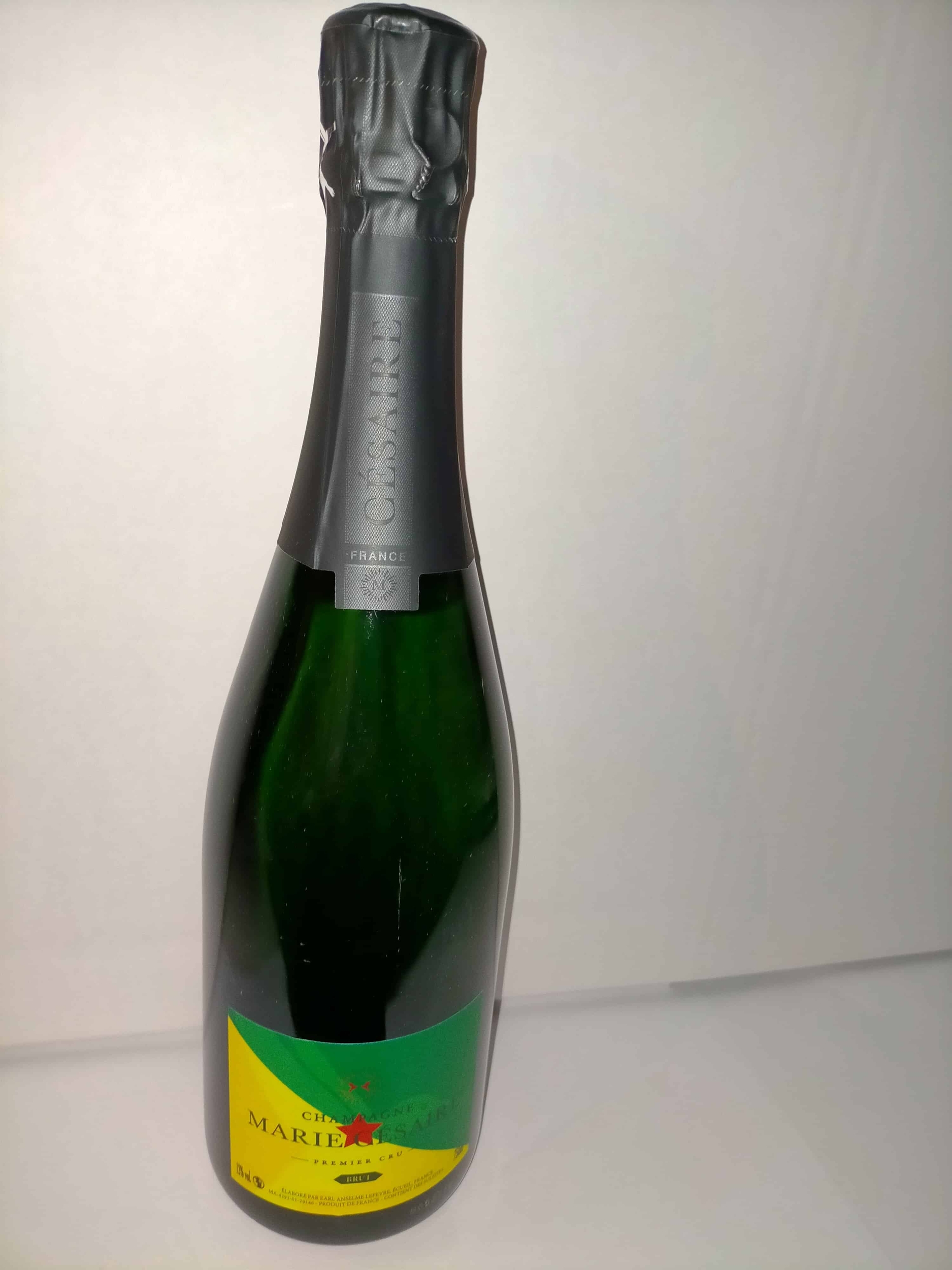Champagne Marie Césaire Brut Premier Cru drapeau Guyane 973 75cl 12°