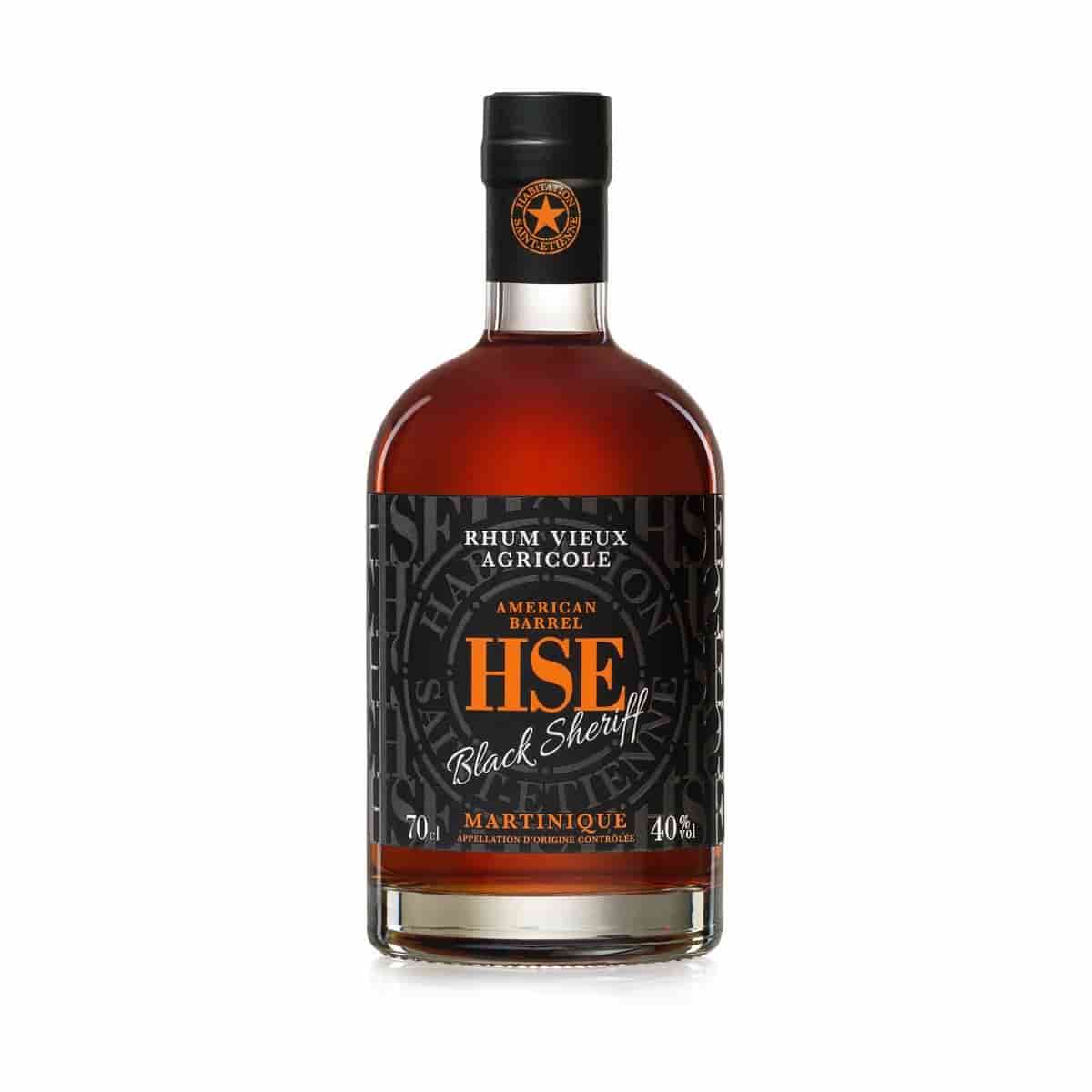 rhum hse black sheriff 70cl 40°