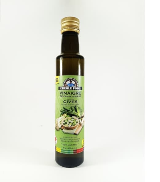 Vinaigre de canne à sucre à la cive Créole Food