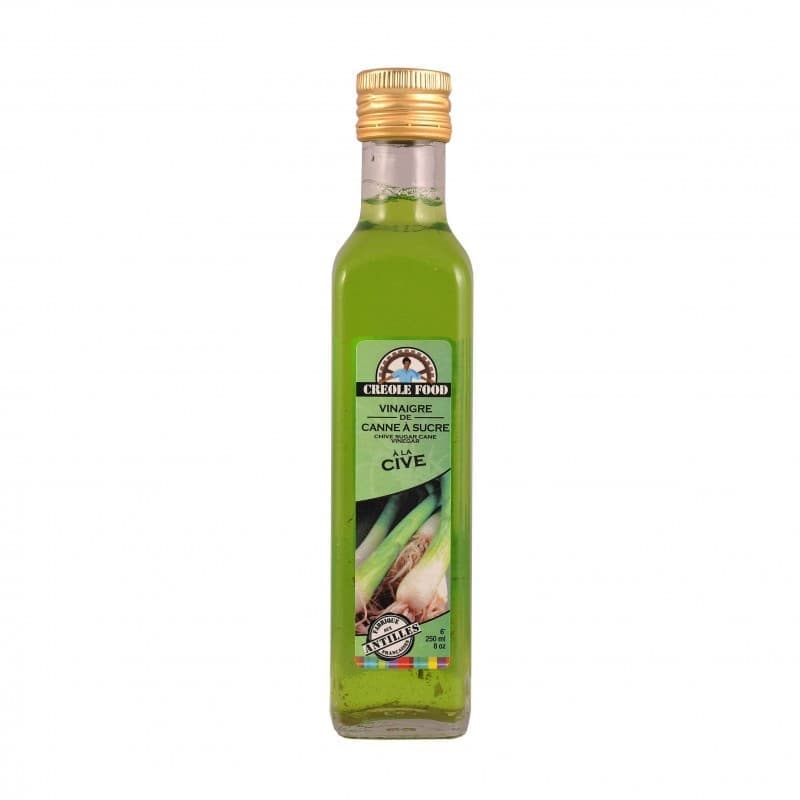 Vinaigre de canne à sucre à la cive Créole Food 250ml