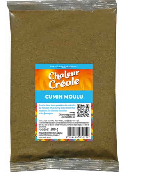 Cumin Poudre Chaleur Créole 100g