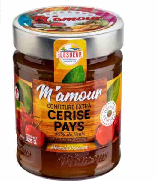 Confiture de cerises Pays mamour 325g