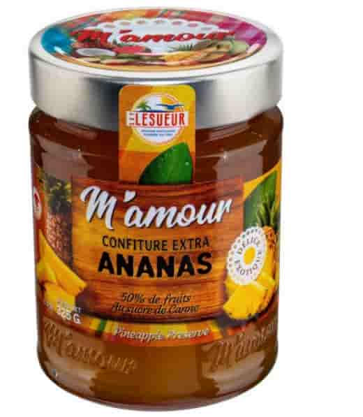 Confiture dananas mamour 325g