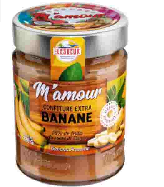 Confiture de banane mamour 325g