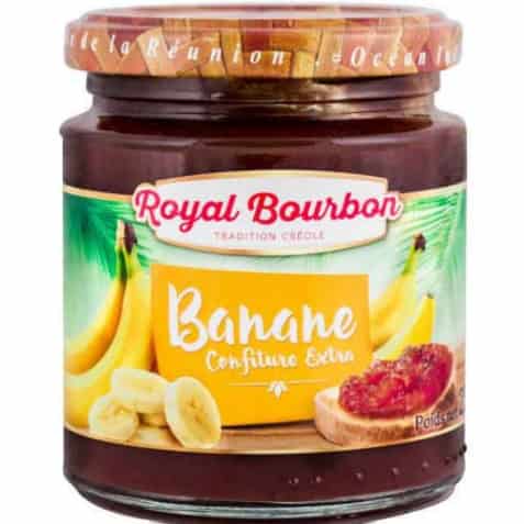 Confiture Royal Bourbon banane 250g