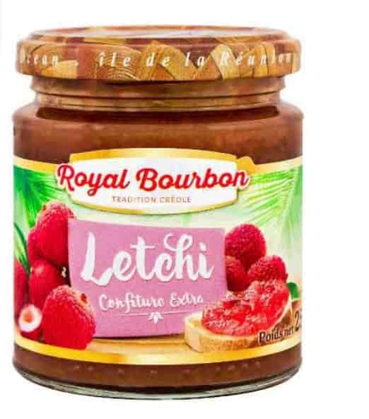 Confiture Royal Bourbon litchi 250g