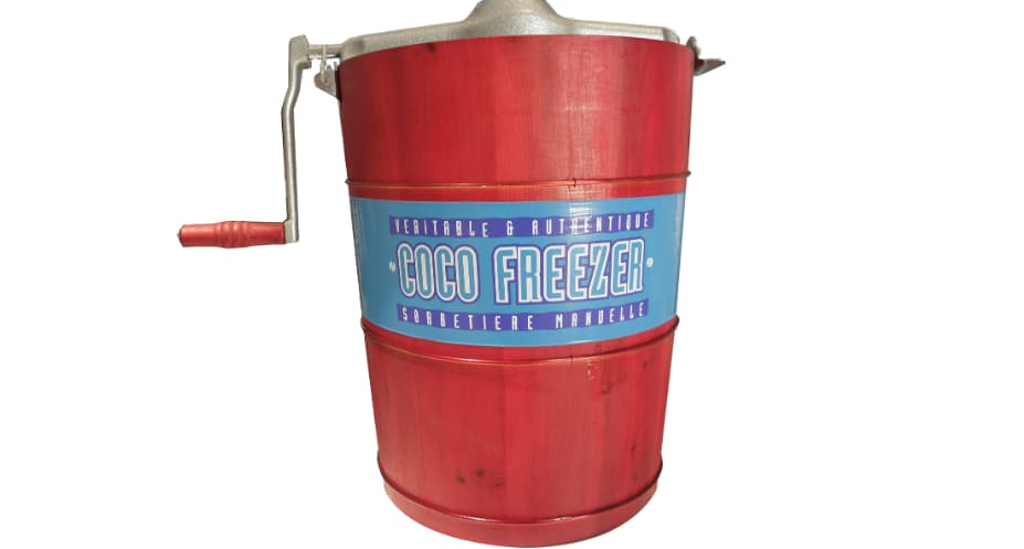 Sorbetière Manuelle antillaise 4 Quarts