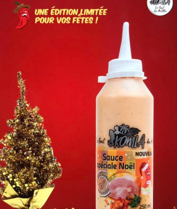 sauce de noel komla  guadeloupe