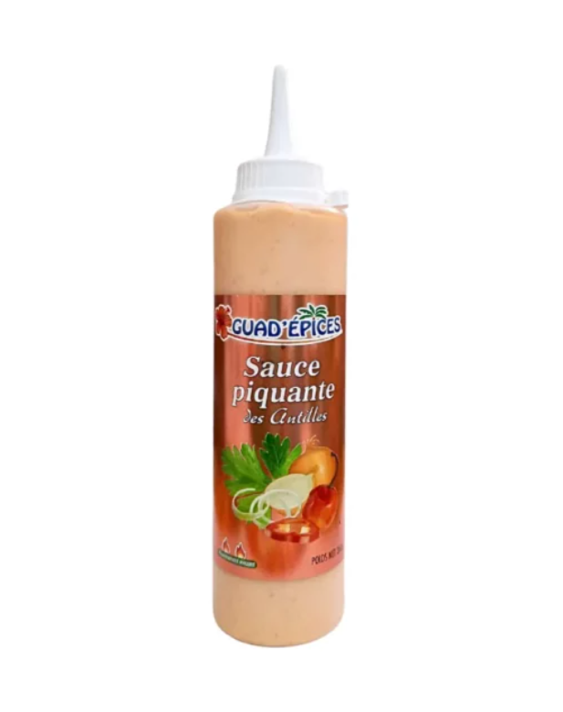 Sauce piquante antillaise  Guadepices 250g squeezer