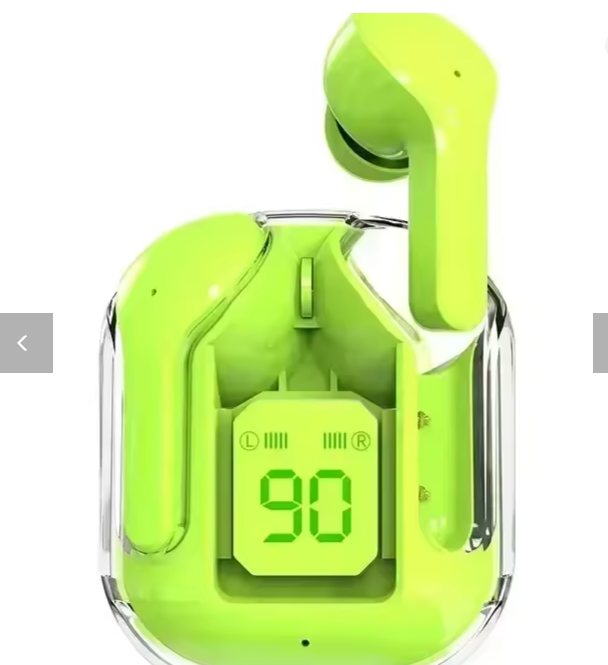 écouteurs sans fil vert
