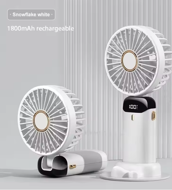 mini ventilateur gris