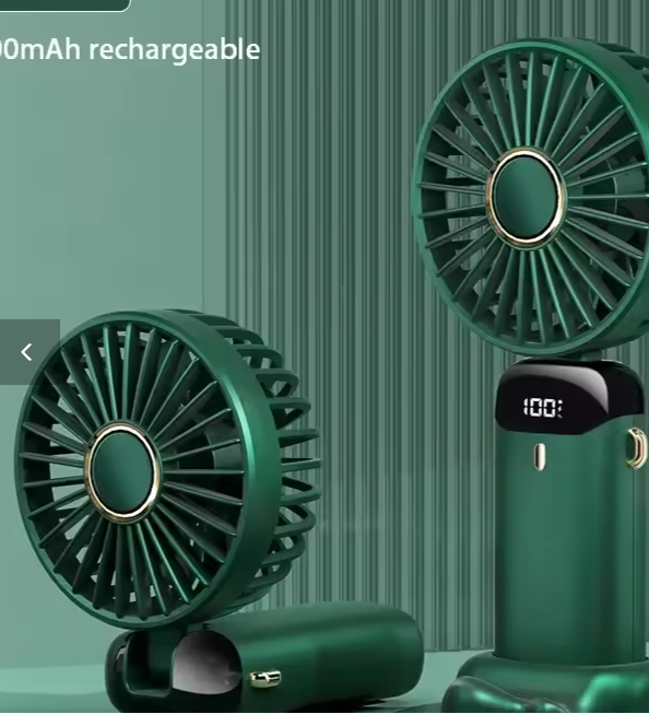 mini ventilateur vert