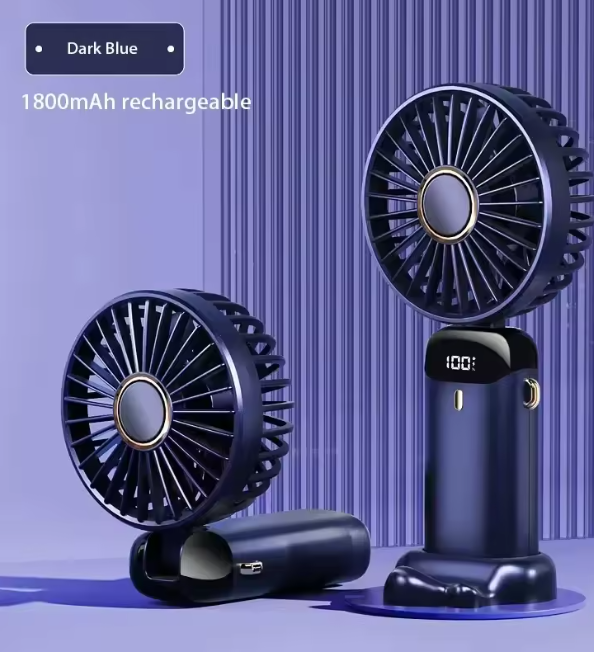 mini ventilateur bleu