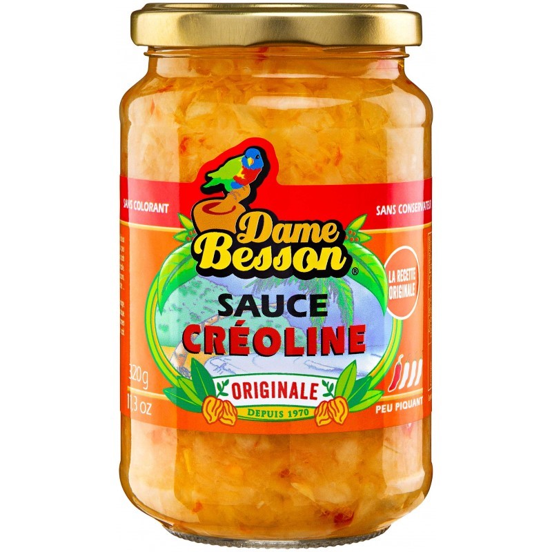 Sauce piment habanero Creole Food - sauce piquante creole sur