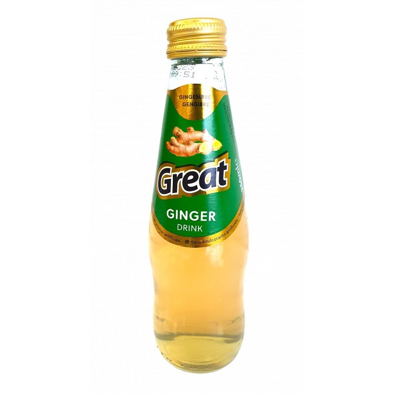 GREAT GINGER SODA GINGEMBRE 25CL - Boissons/Boissons énergisantes & Softs.  - saveurs-exotic972