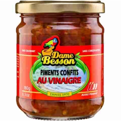 Piment confit Dame Besson 180g